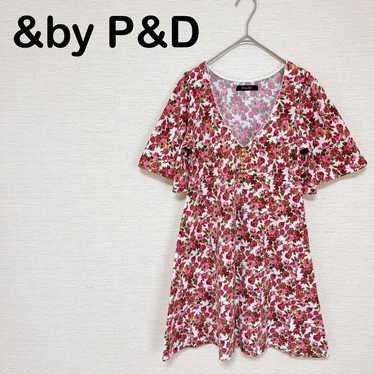 And by P and D Women's Dress Mini Dress Floral Cut