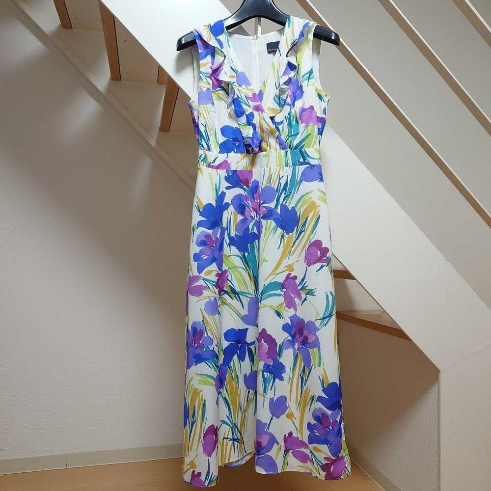 Phase Eight Floral Print Dress 8 - image 1