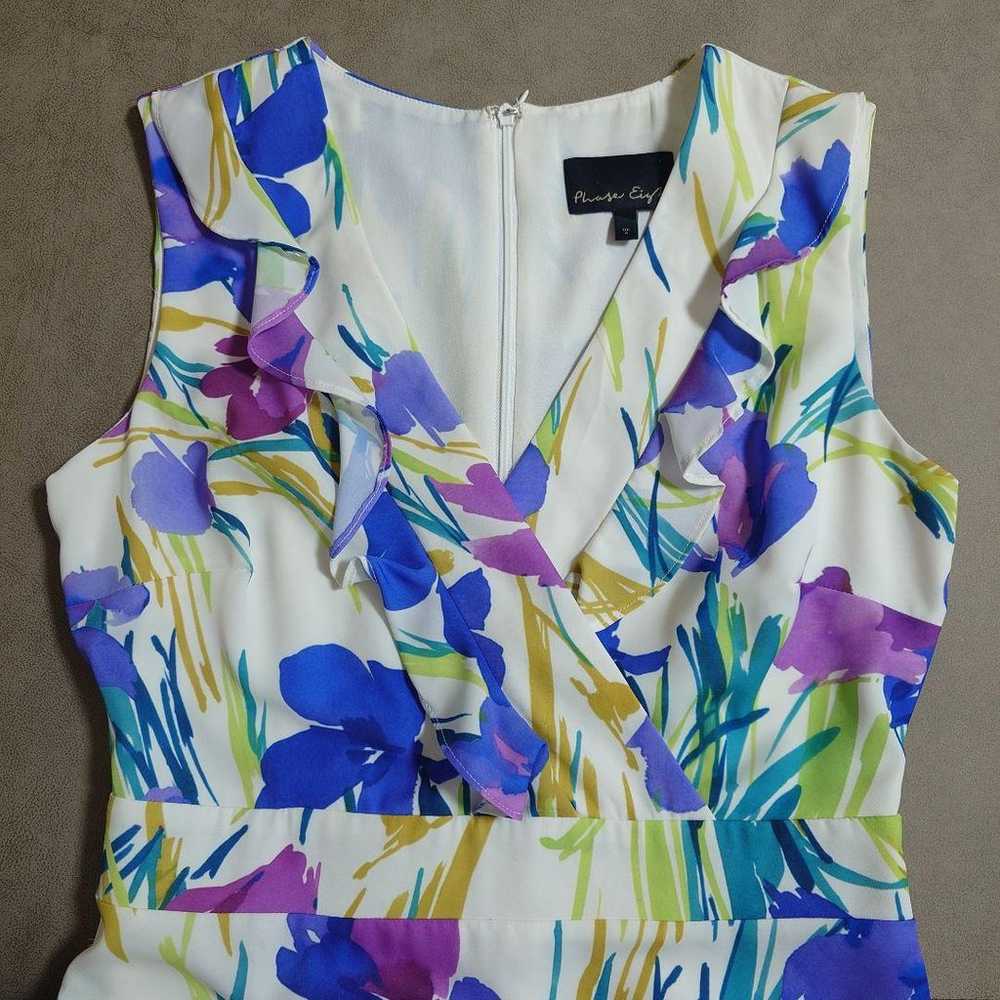 Phase Eight Floral Print Dress 8 - image 9