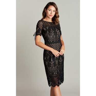 Tadashi Shoji Bateau Lace Applique Sheath Dress B… - image 1