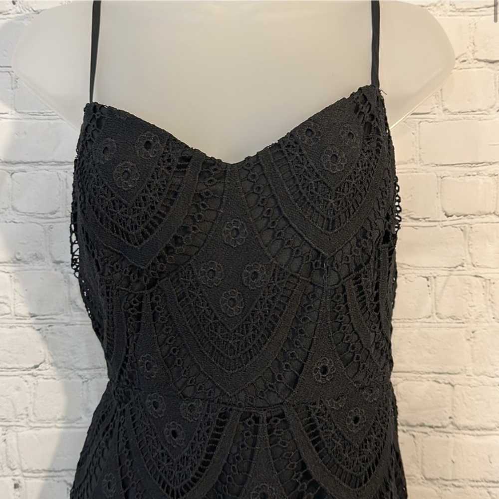 Lulu’s black high low cocktail dress - image 2