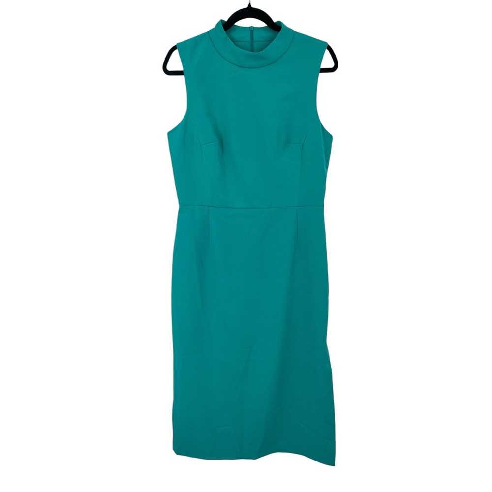 French Connection dress Echo mock neck midi sheat… - image 1