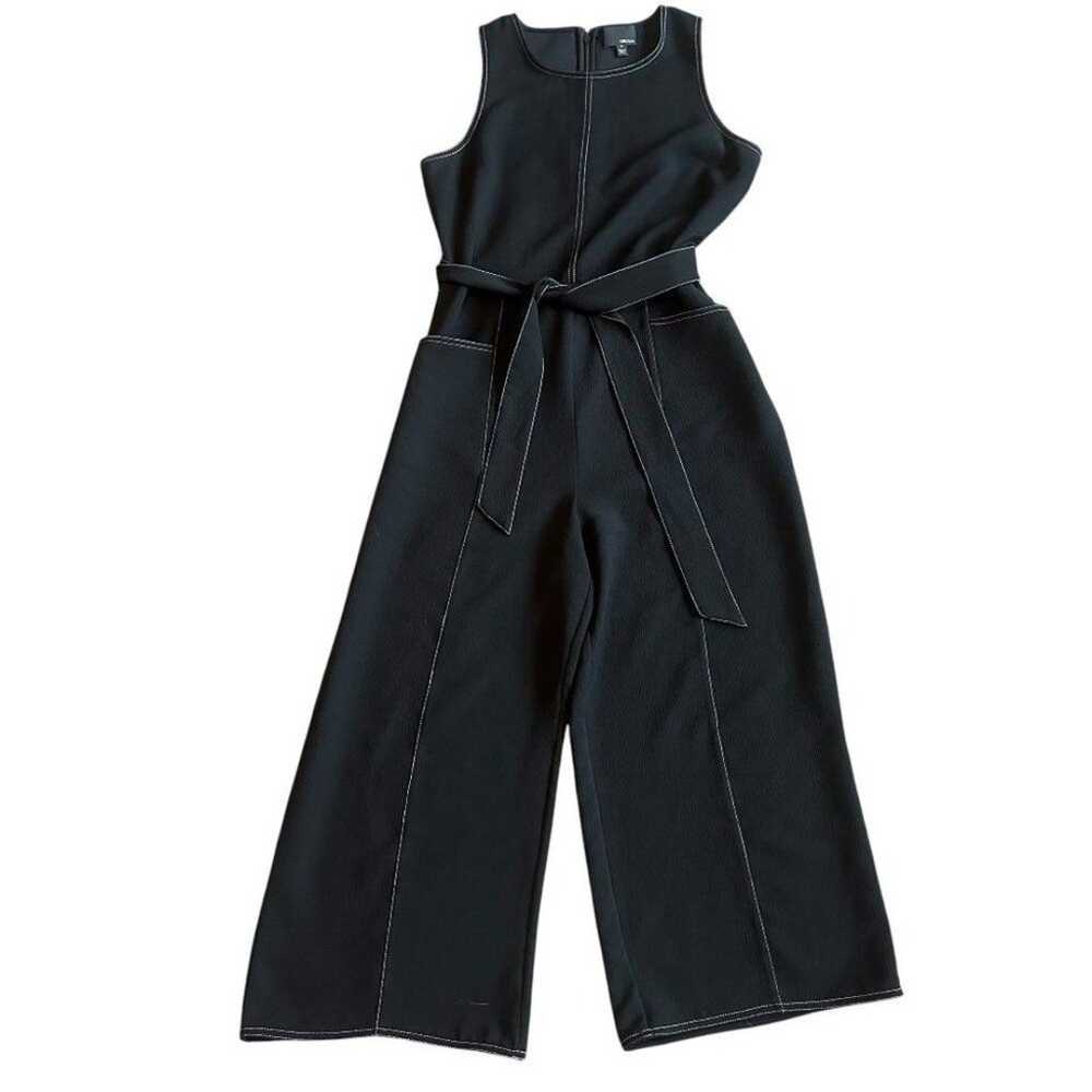 Greylin Anthropologie Isa Black Jumpsuit Romper C… - image 1