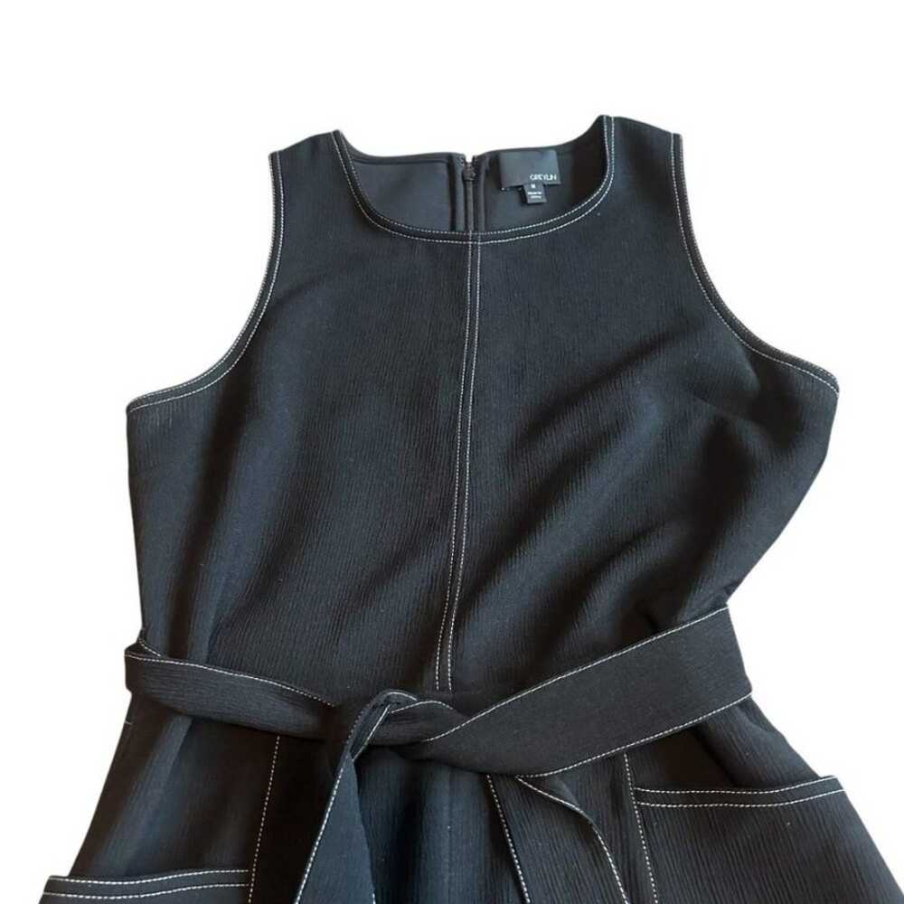 Greylin Anthropologie Isa Black Jumpsuit Romper C… - image 3