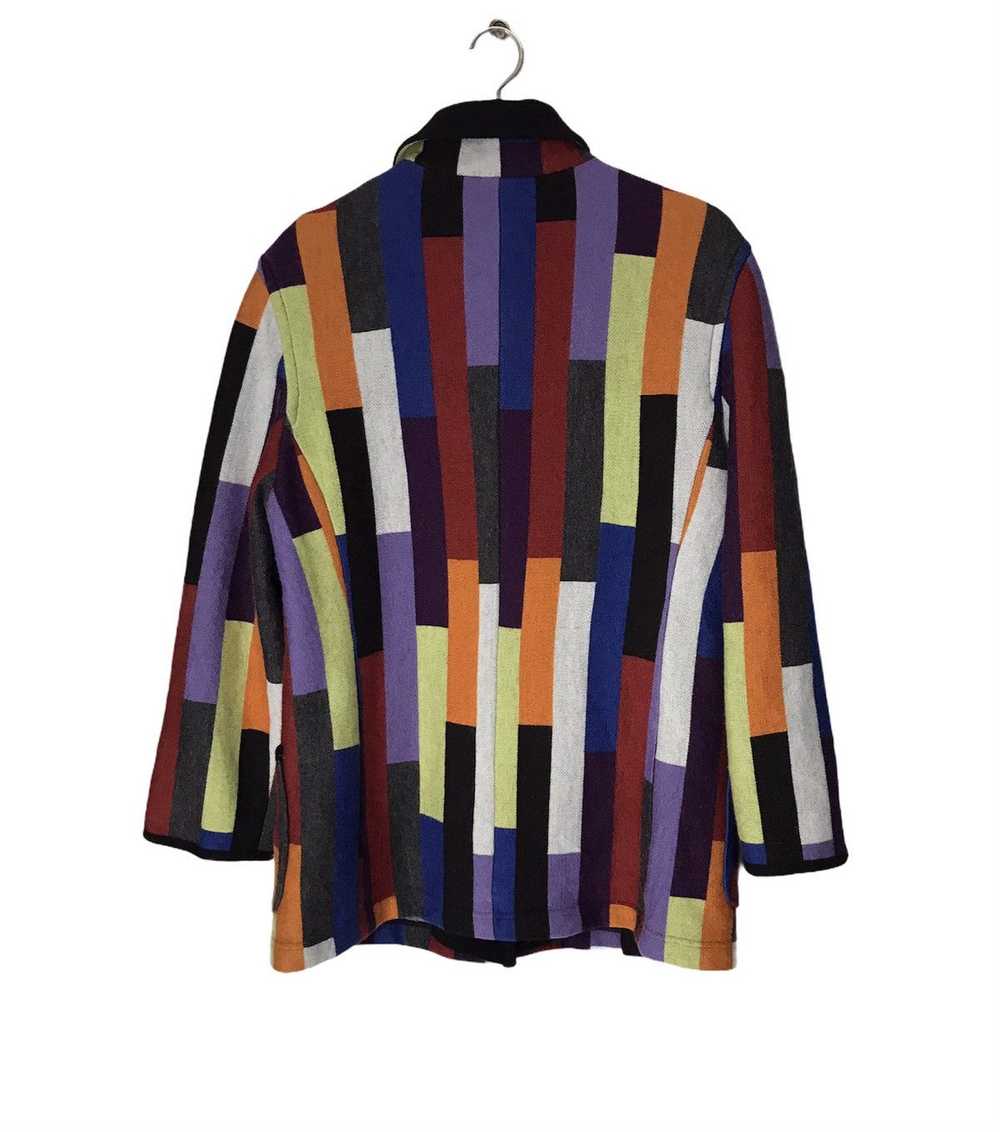 Japanese Brand Saint joie multicolor coat button … - image 5