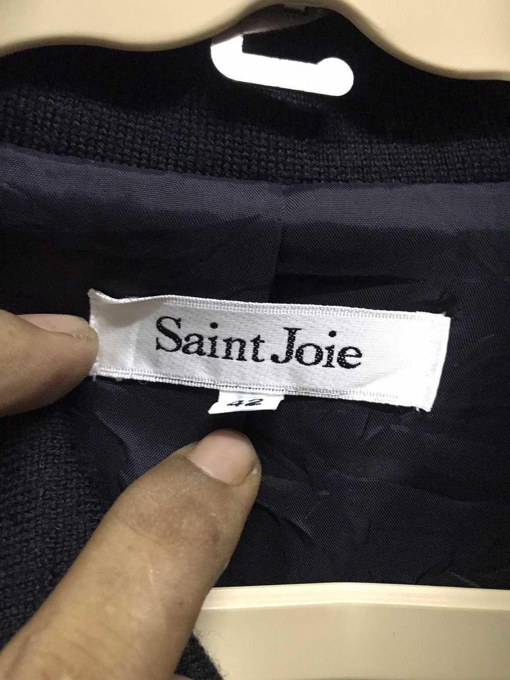 Japanese Brand Saint joie multicolor coat button … - image 6