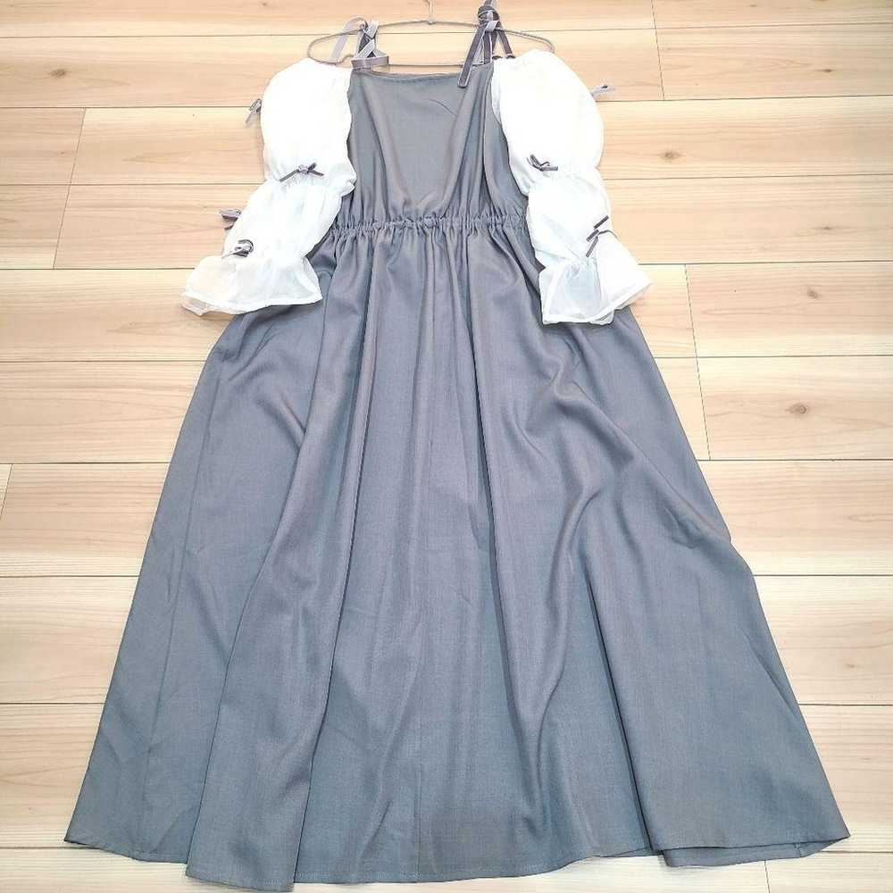 [Beautiful item] Culet Organza Ribbon Dress Large… - image 10