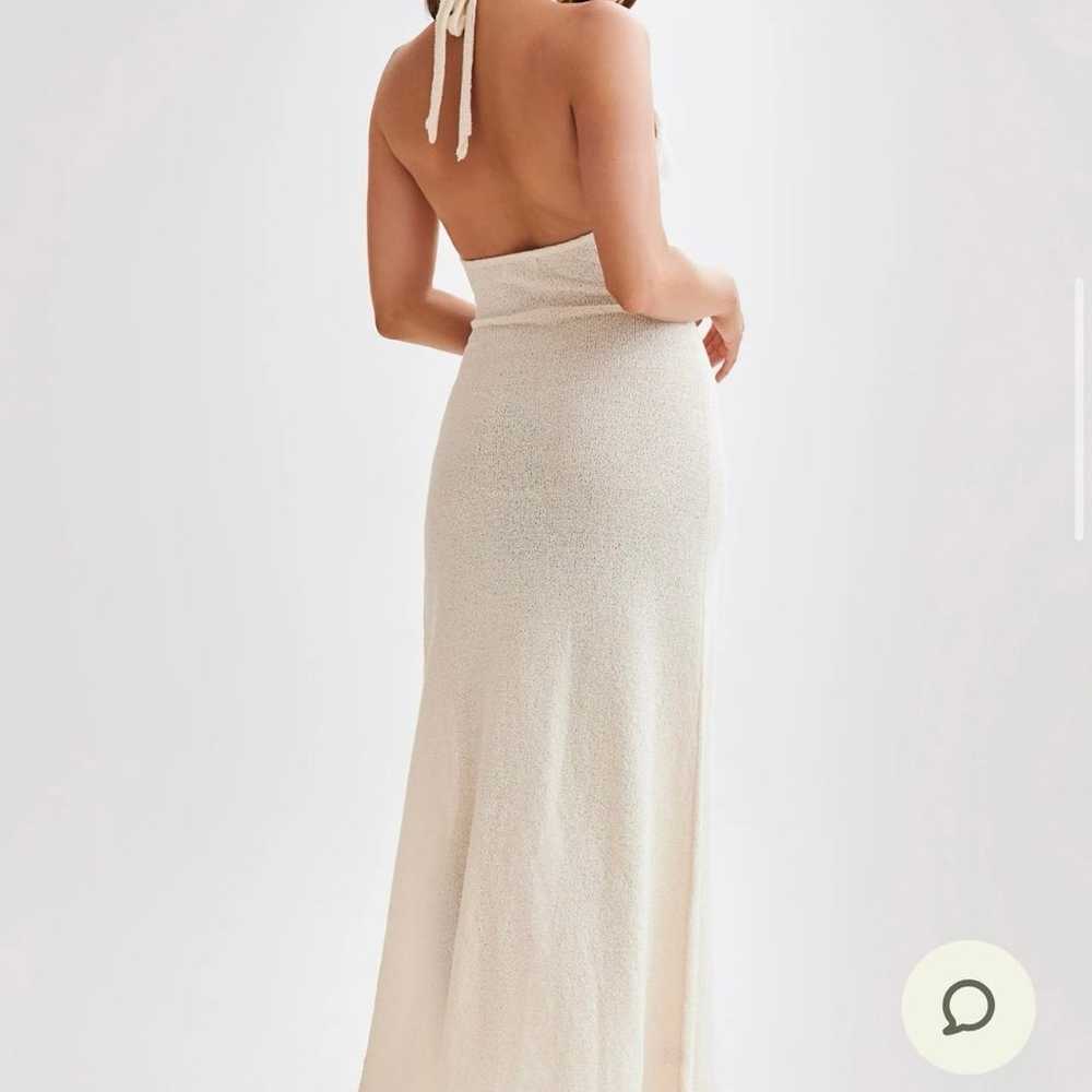 Cherie Knit Halter Maxi Dress - image 3