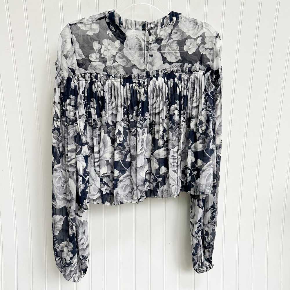 Intermix Silk Charlotte Floral Skirt Blouse Match… - image 1