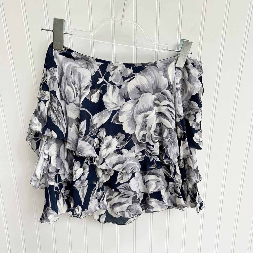 Intermix Silk Charlotte Floral Skirt Blouse Match… - image 2