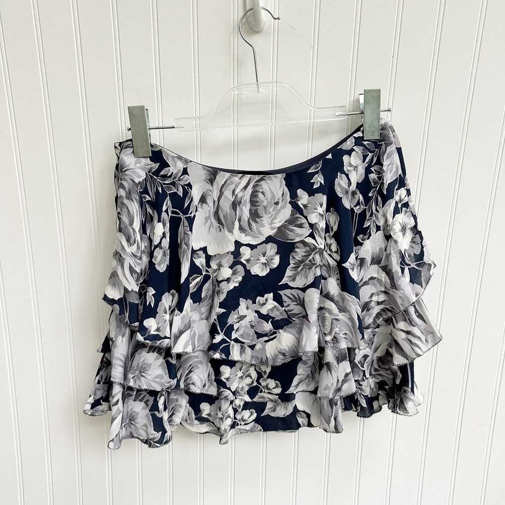 Intermix Silk Charlotte Floral Skirt Blouse Match… - image 6