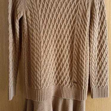 Blue Label Burberry Knit Dress Brown