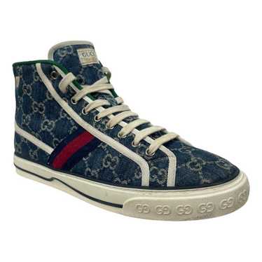 Gucci Tennis 1977 cloth high trainers