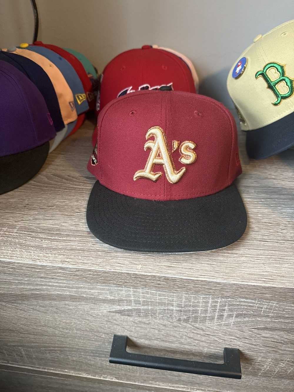 New Era 7 1/2 Oakland Athletics fitted - image 1