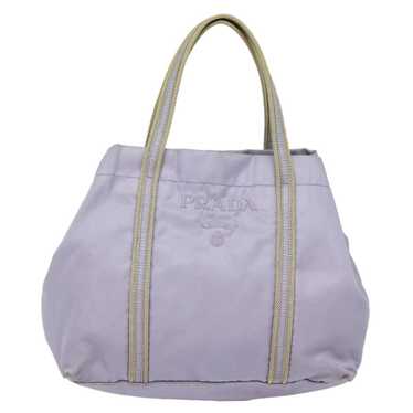 Prada Tessuto Purple Synthetic Handbag (Pre-Owned)