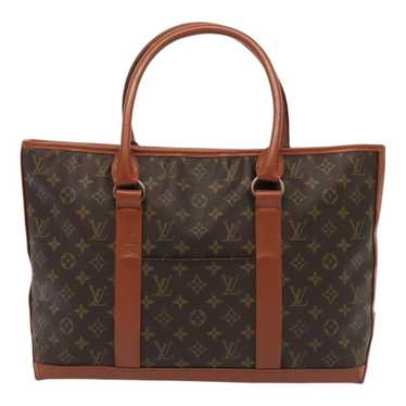 Louis Vuitton Weekend Brown Canvas Tote Bag (Pre-… - image 1