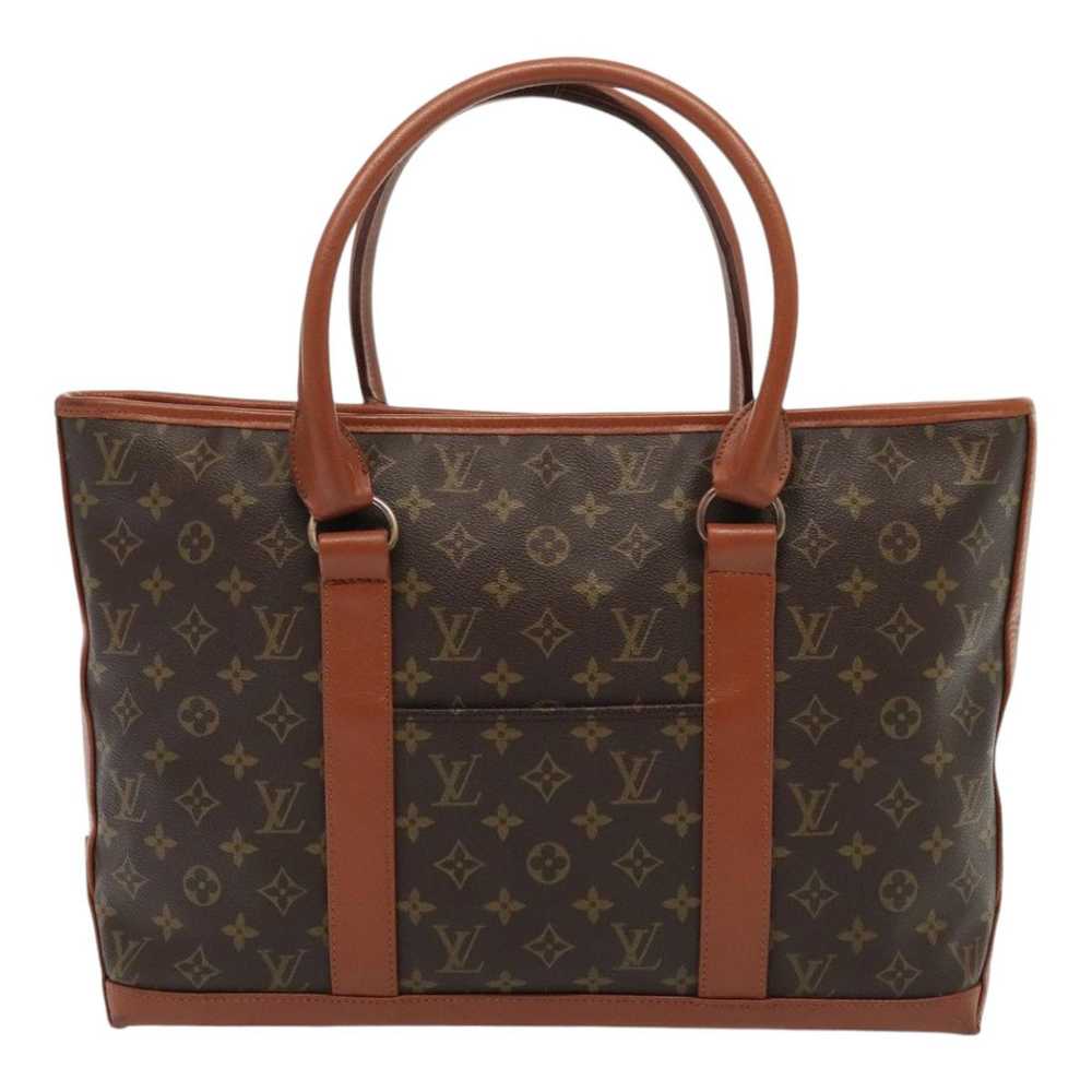 Louis Vuitton Weekend Brown Canvas Tote Bag (Pre-… - image 2