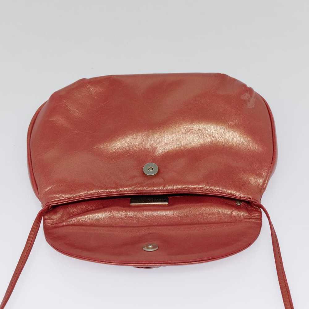 Bottega Veneta Red Leather Shoulder Bag (Pre-Owne… - image 12