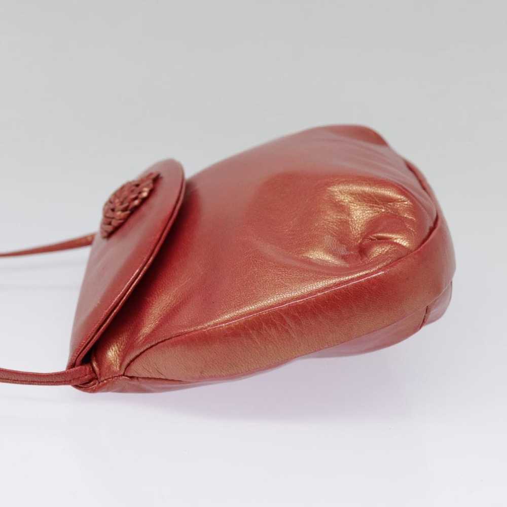 Bottega Veneta Red Leather Shoulder Bag (Pre-Owne… - image 3