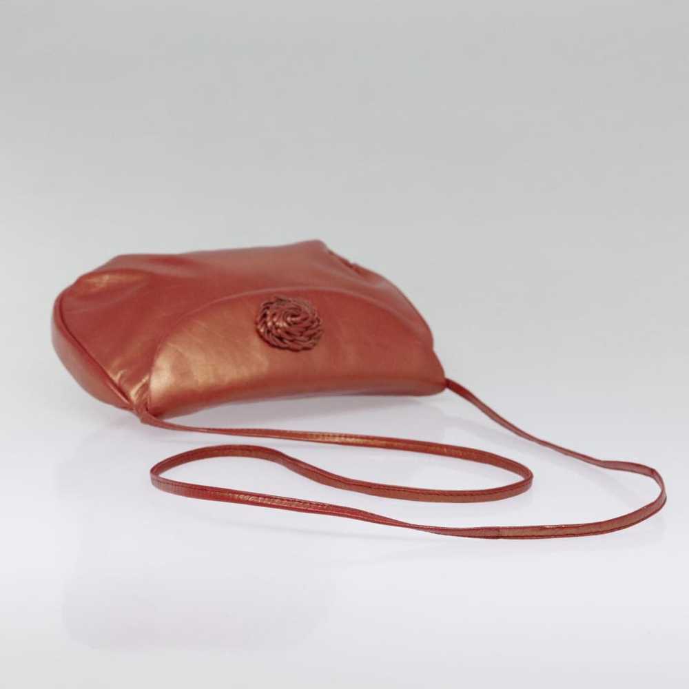 Bottega Veneta Red Leather Shoulder Bag (Pre-Owne… - image 4