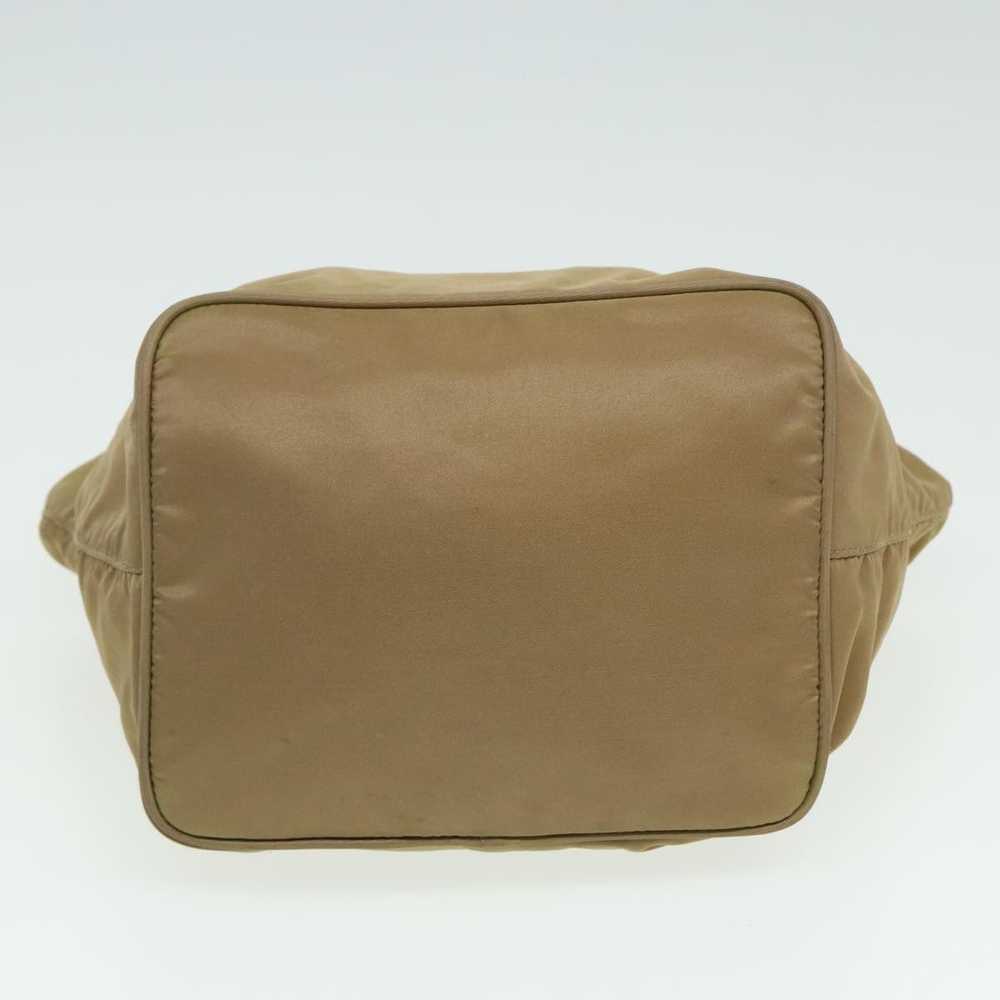 Prada Tessuto Beige Synthetic Handbag (Pre-Owned) - image 3