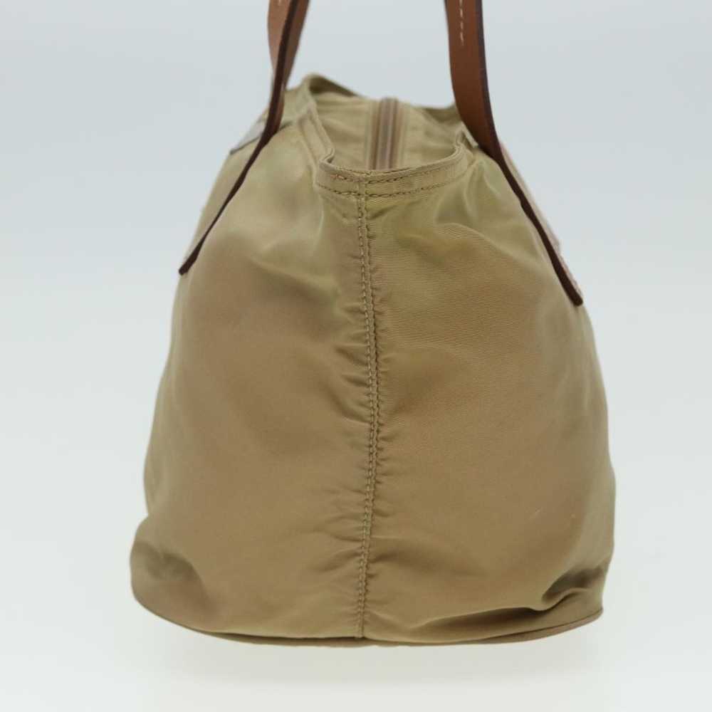 Prada Tessuto Beige Synthetic Handbag (Pre-Owned) - image 4