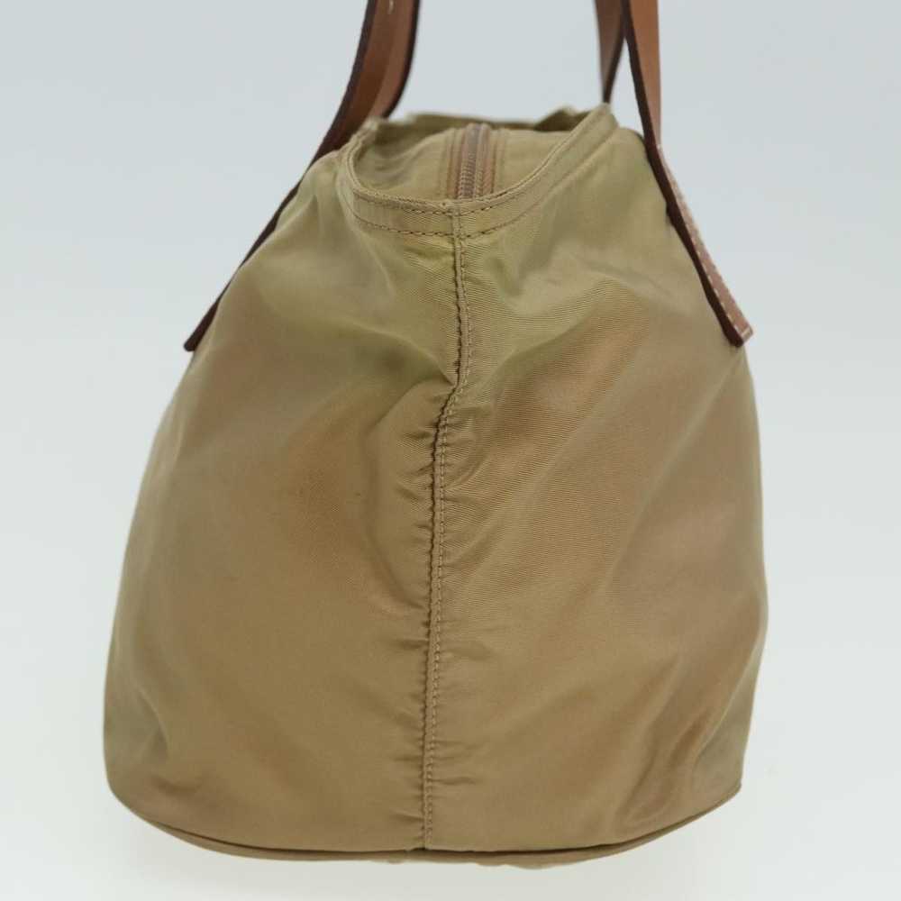 Prada Tessuto Beige Synthetic Handbag (Pre-Owned) - image 8