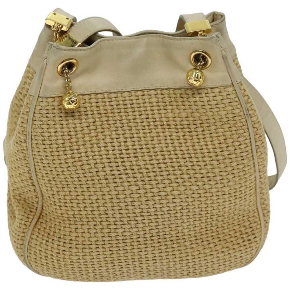 Bottega Veneta Beige Synthetic Shoulder Bag (Pre-… - image 2