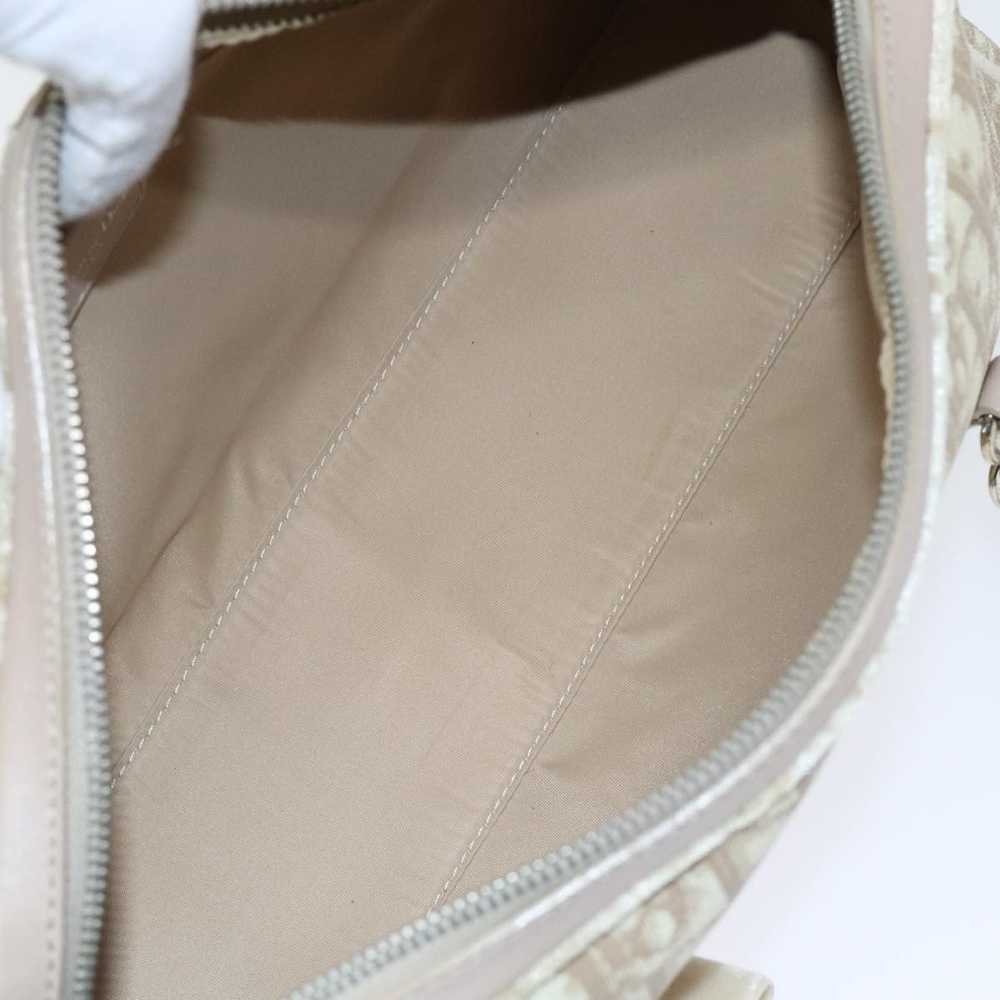 Dior Romantique Beige Canvas Handbag (Pre-Owned) - image 11