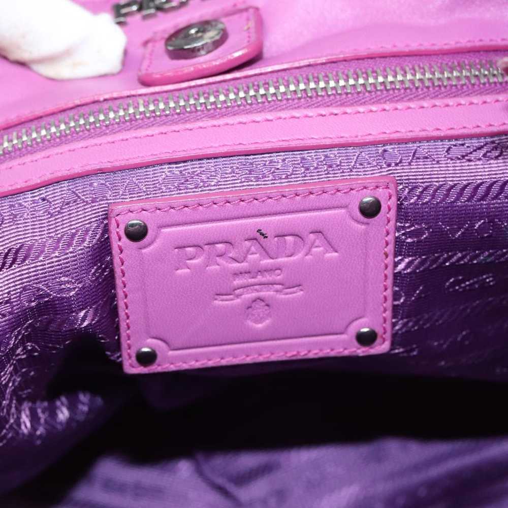 Prada Tessuto Pink Synthetic Handbag (Pre-Owned) - image 9