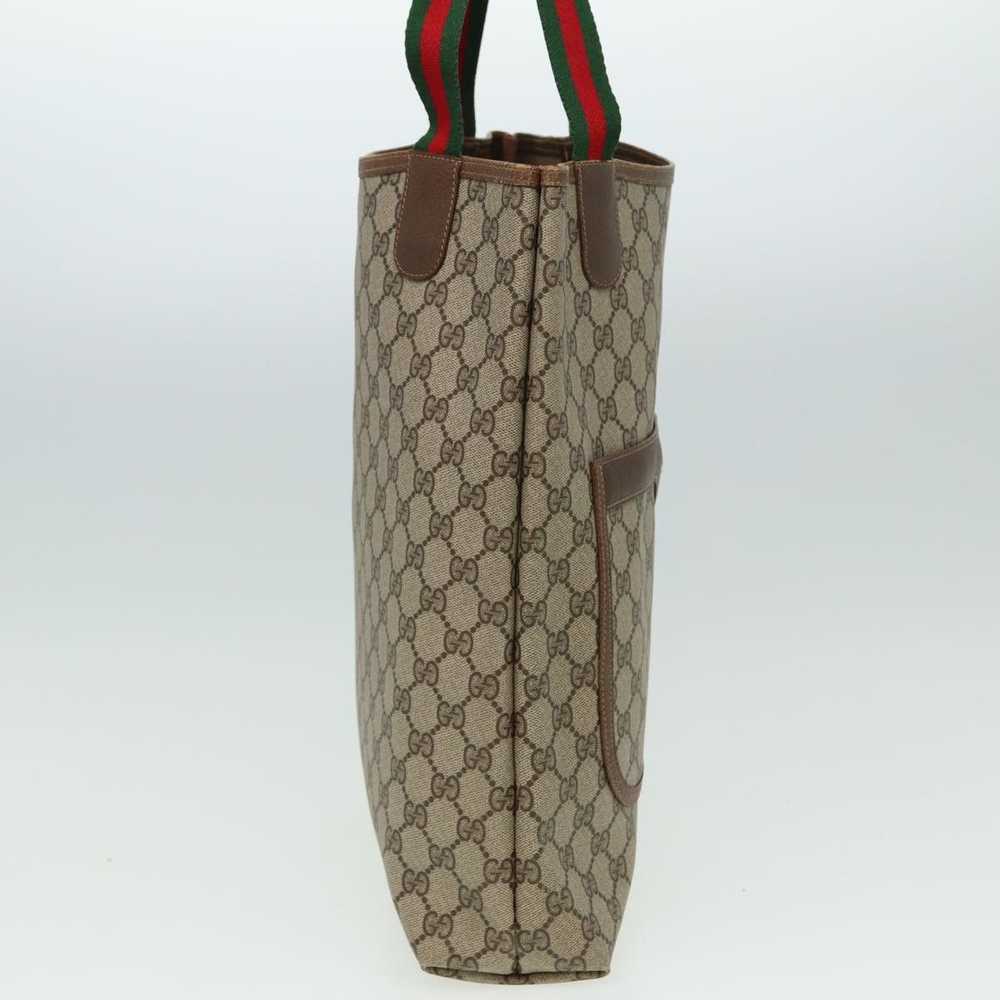 Gucci Gg Canvas Beige Canvas Tote Bag (Pre-Owned) - image 10