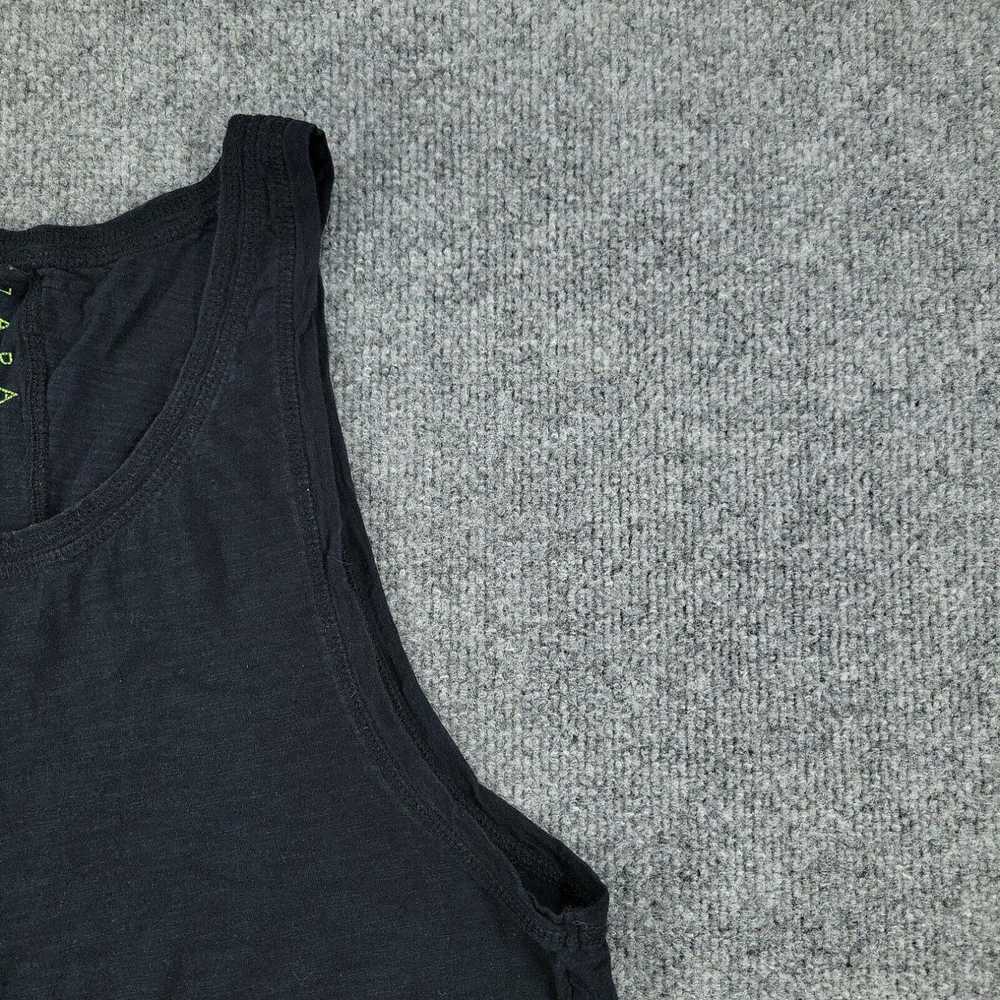 Zara Zara Tank Top Shirt Women Medium Black Round… - image 3