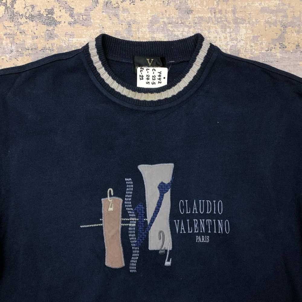 Valentino × Vintage Y442 VTG CLAUDIO VALENTINO PA… - image 4