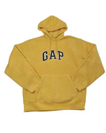 Gap GAP Spellout Pullover Hoodie Size S Fleece (R… - image 1