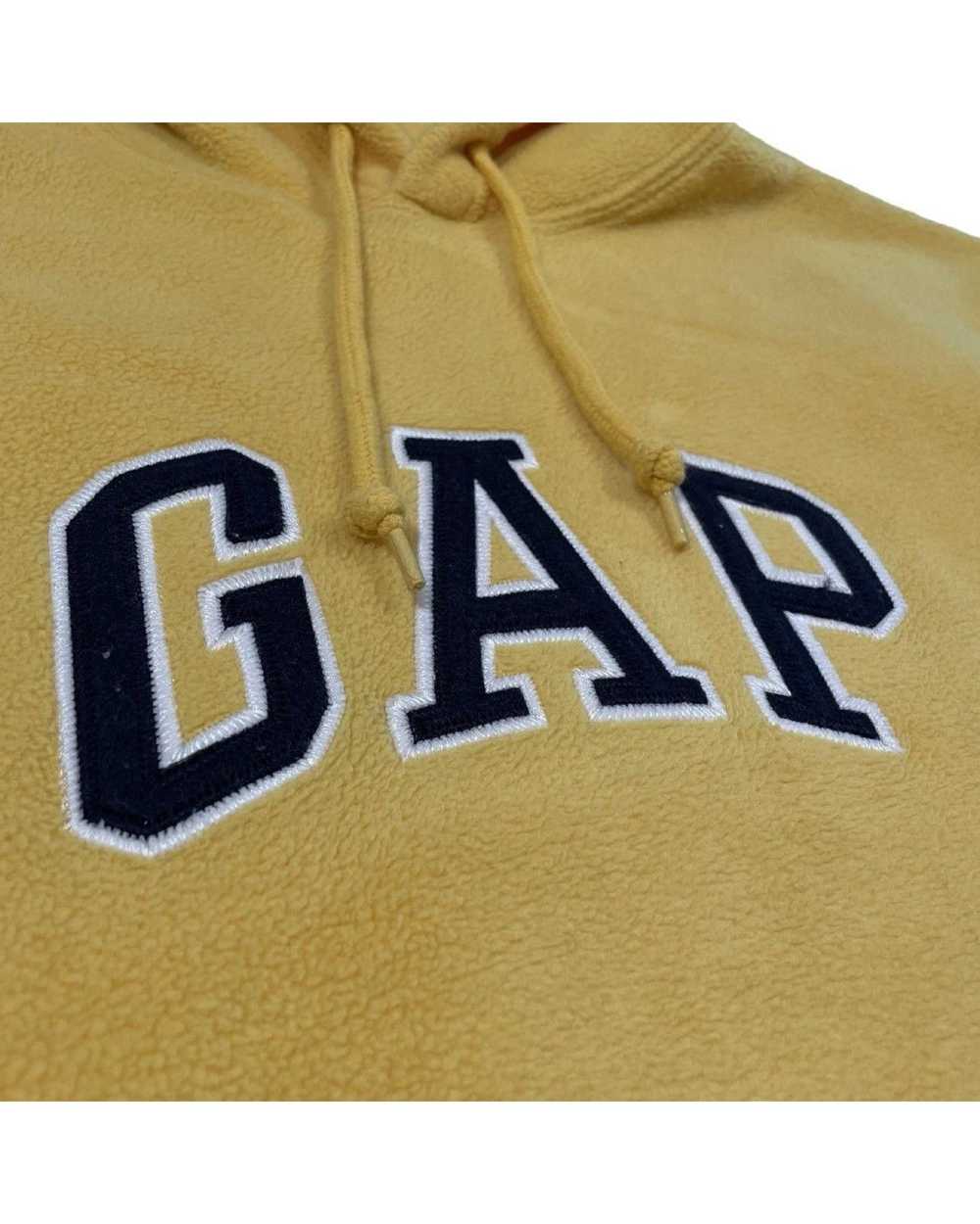 Gap GAP Spellout Pullover Hoodie Size S Fleece (R… - image 2