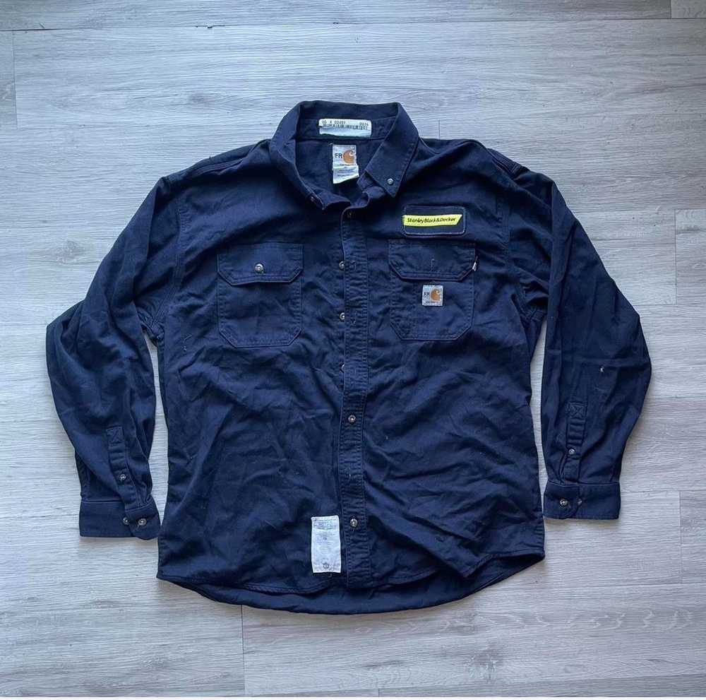 Carhartt × Supreme × Vintage Carhartt Work Shirt - image 1