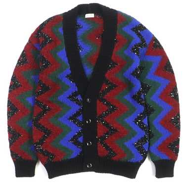 Yves Saint Laurent Mohair Multicolored orders Sweater Women’s Size Large Vintage VTG