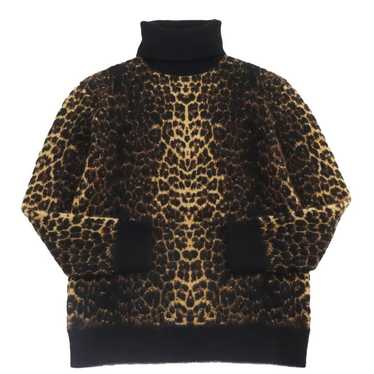 Saint Laurent Paris Mohair leopard turtleneck - image 1