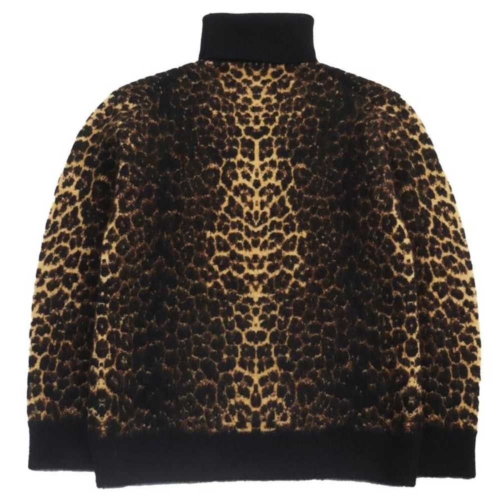 Saint Laurent Paris Mohair leopard turtleneck - image 3