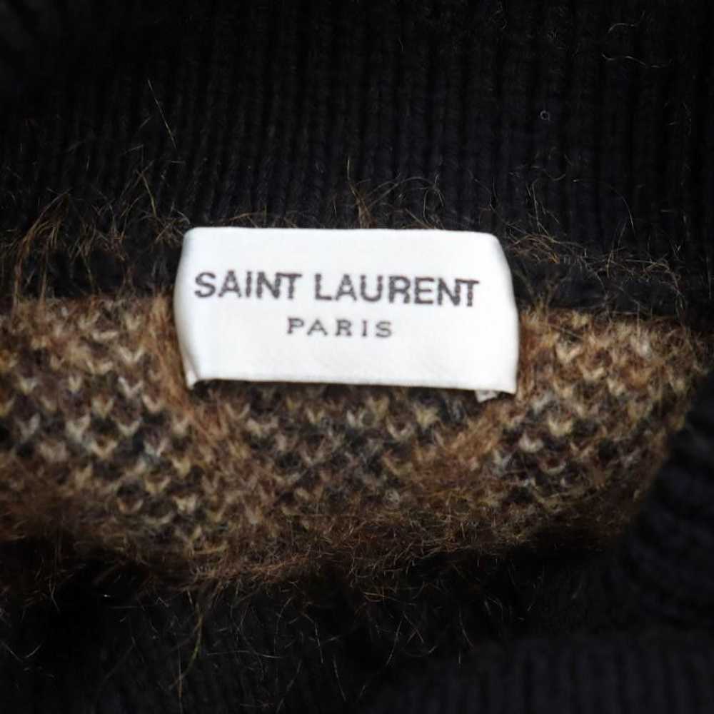 Saint Laurent Paris Mohair leopard turtleneck - image 4