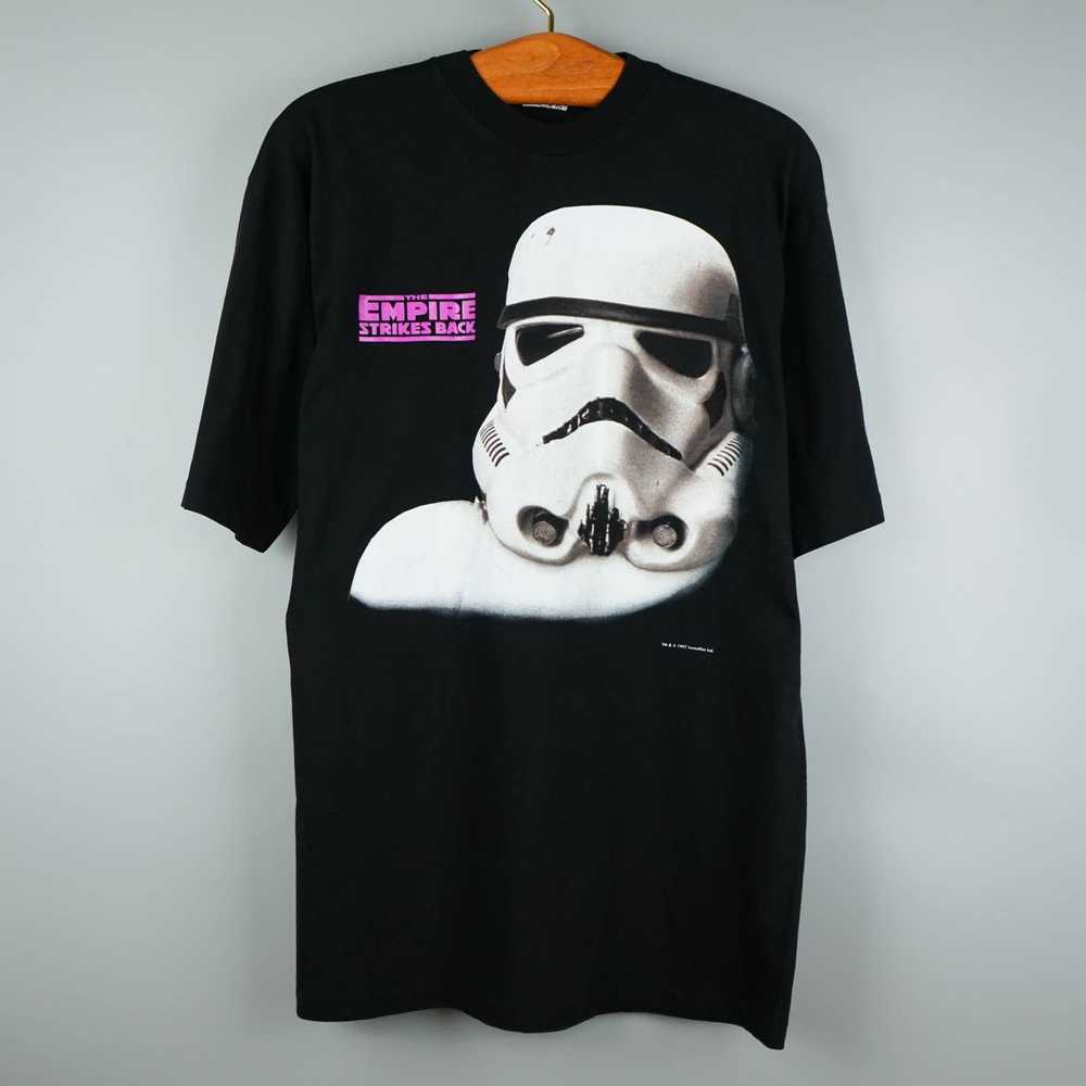 Movie × Star Wars × Vintage 1997 Stormtrooper t s… - image 1