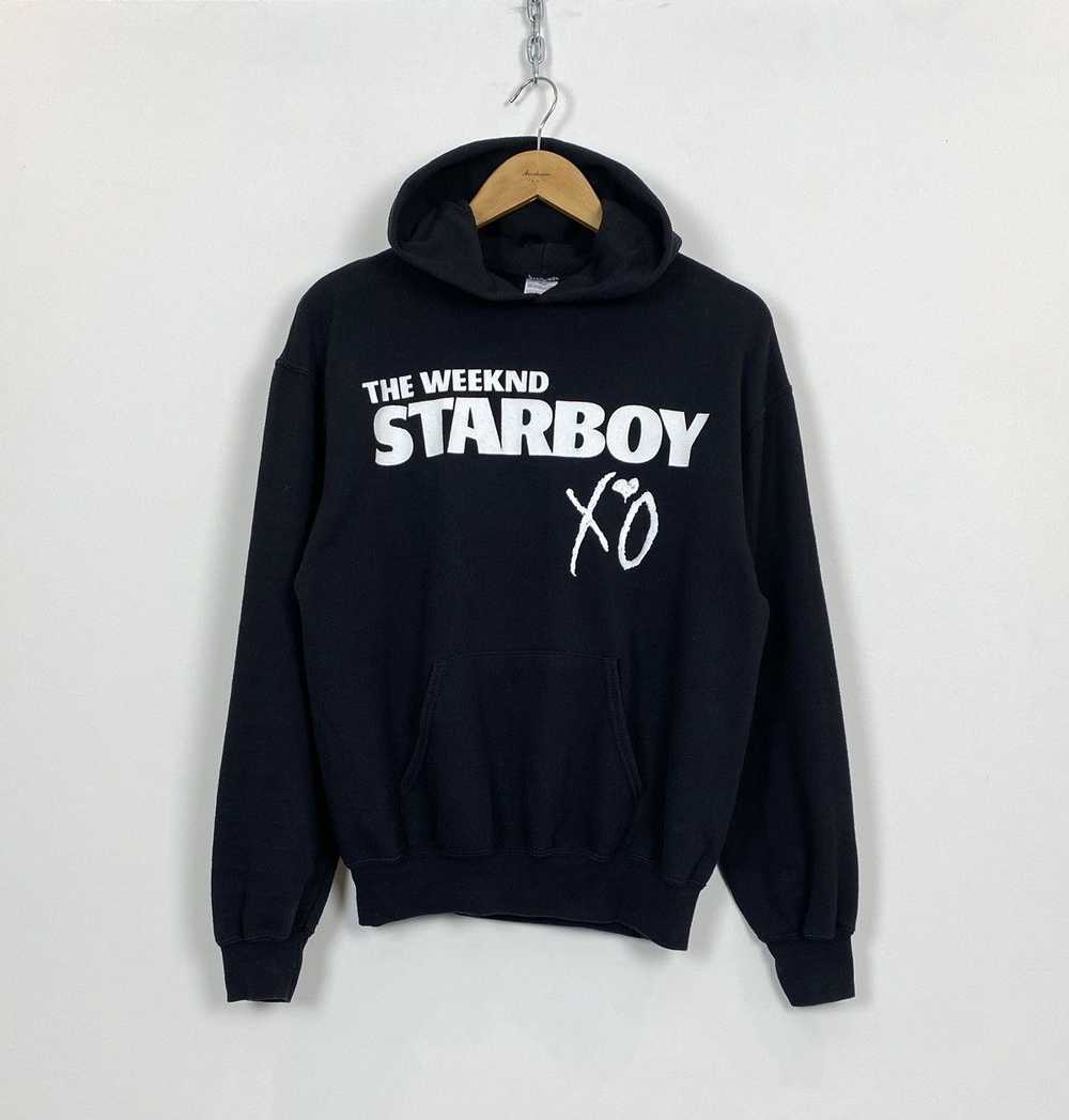 Rock Band The Weeknd Starboy Tour Hoodie Mens Med… - image 1