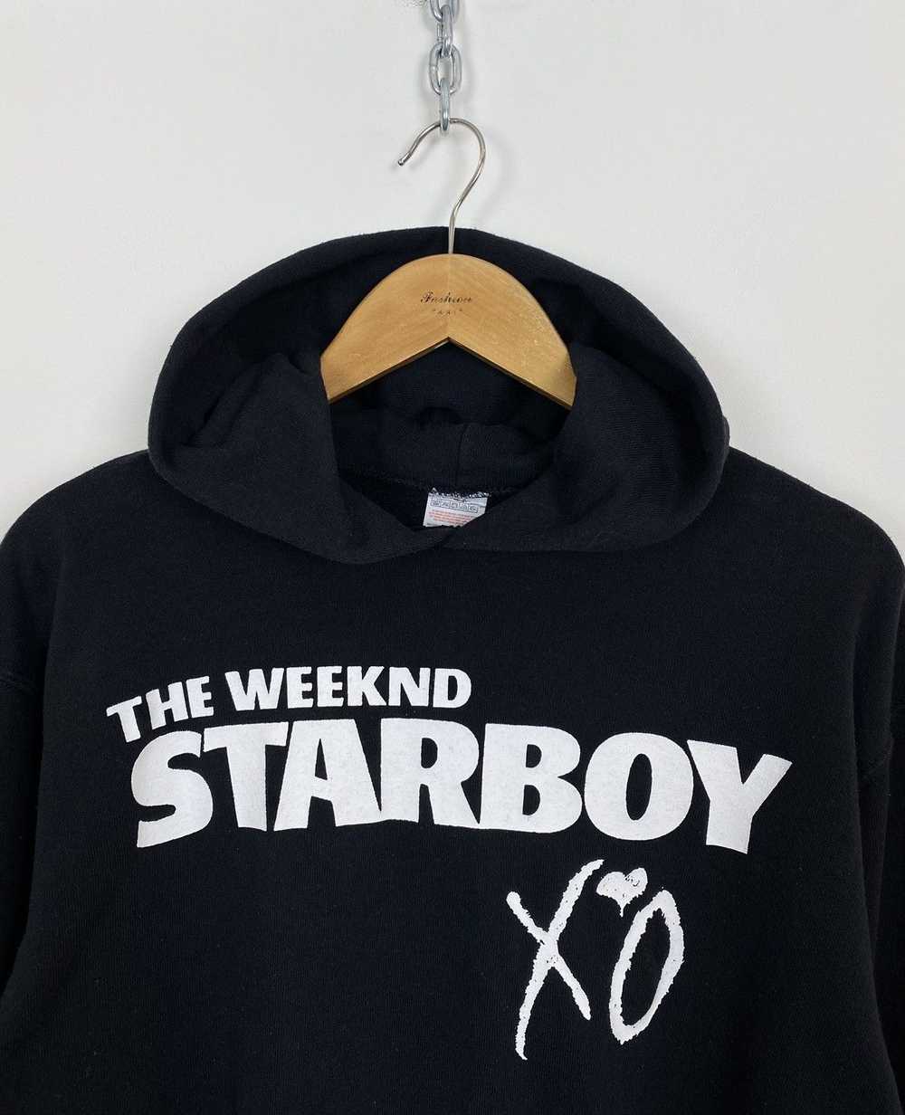 Rock Band The Weeknd Starboy Tour Hoodie Mens Med… - image 2