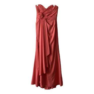 Badgley Mischka Silk maxi dress