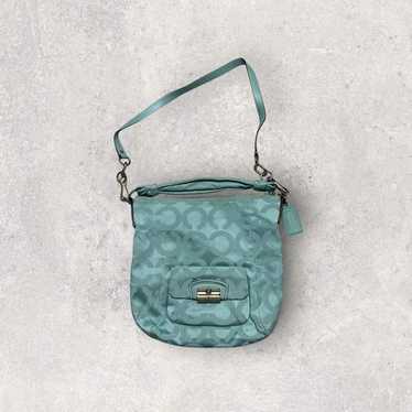 Coach Coach Aqua Kristin Signature Hobo Bag - image 1