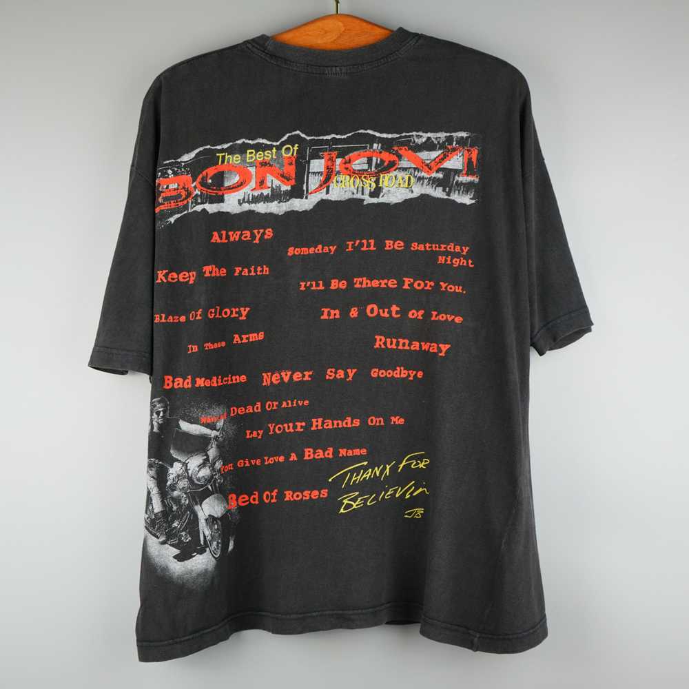 Band Tees × Rock T Shirt × Vintage 1994 Bon Jovi … - image 5