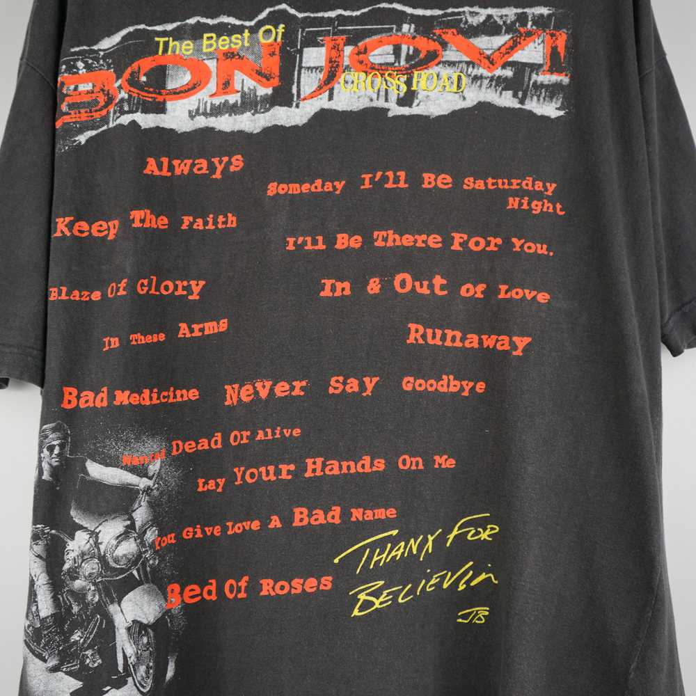 Band Tees × Rock T Shirt × Vintage 1994 Bon Jovi … - image 6