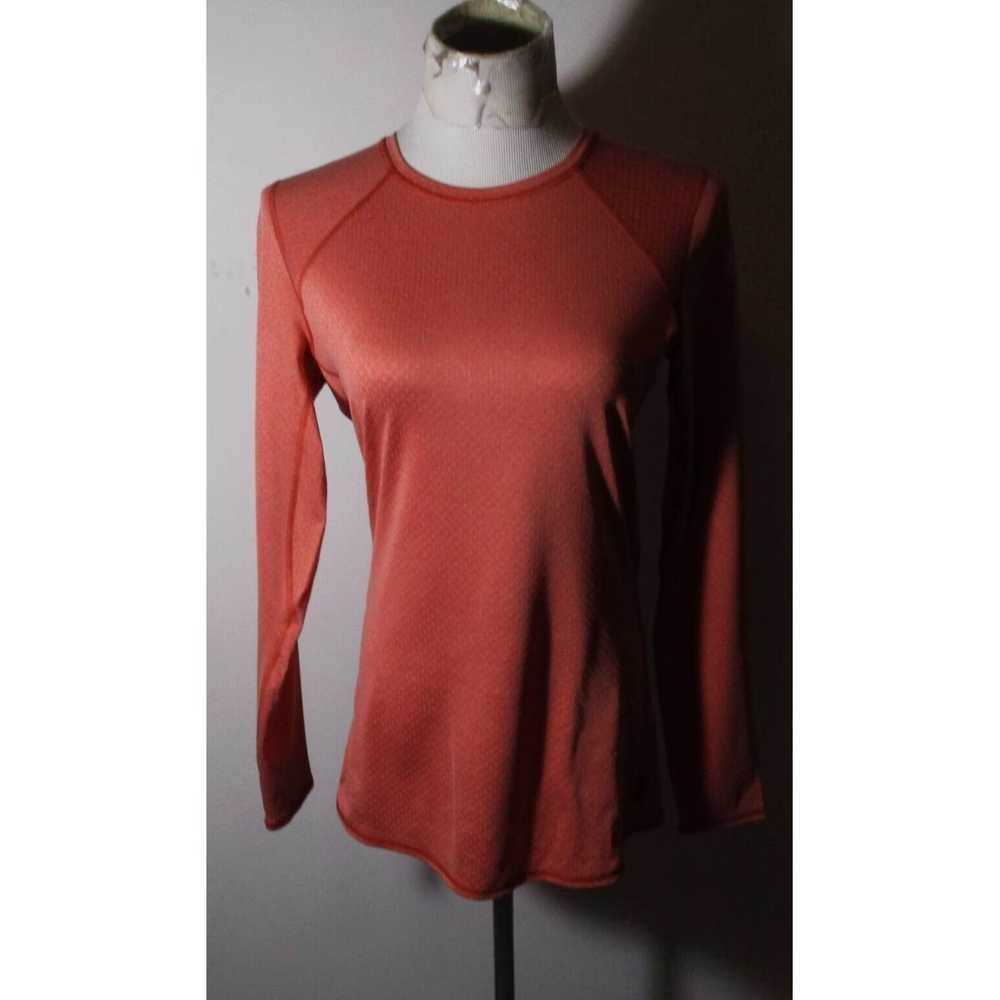 Vintage REI Co Op Rust Long Sleeve Compression Fi… - image 1