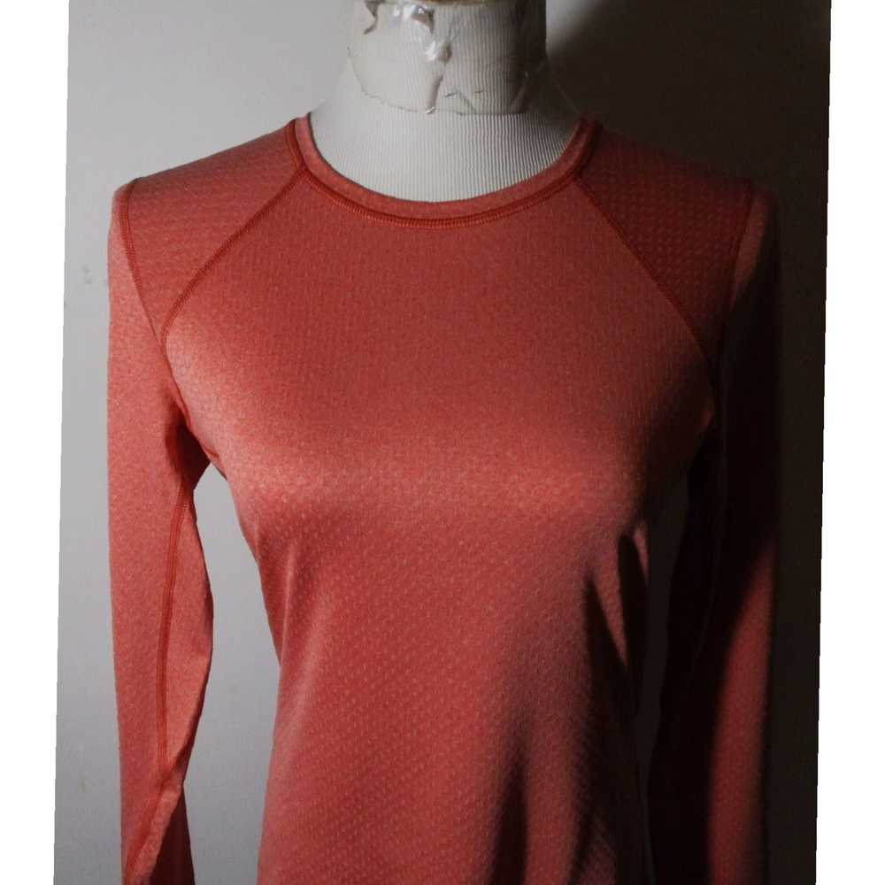 Vintage REI Co Op Rust Long Sleeve Compression Fi… - image 2