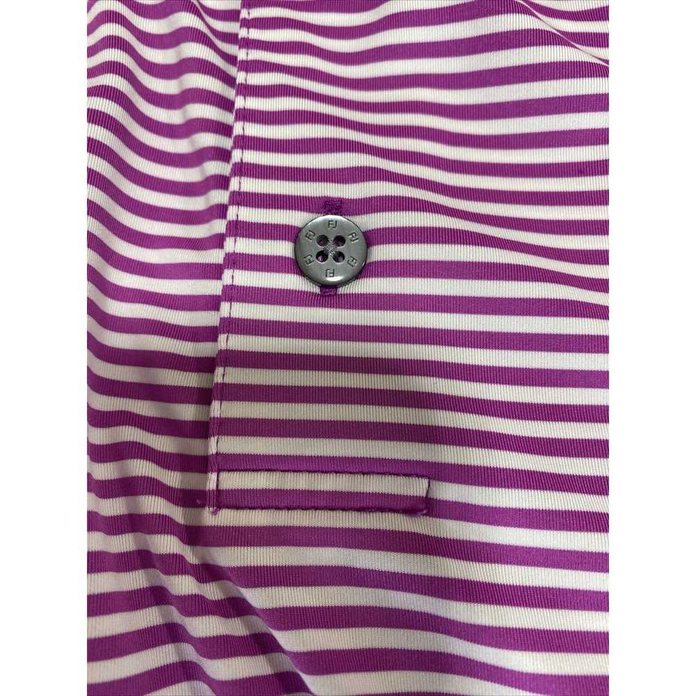 Footjoy Footjoy Shirt Men Extra Large Purple Whit… - image 4